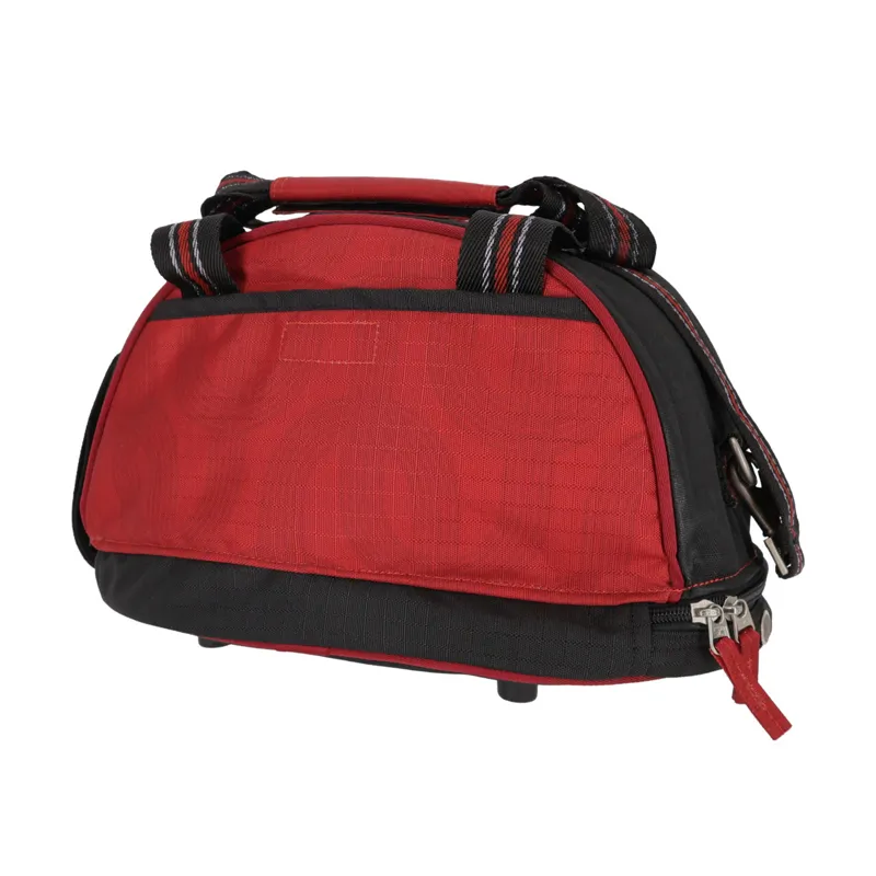 QHP Riding Hat Bag in Sunset Red-1