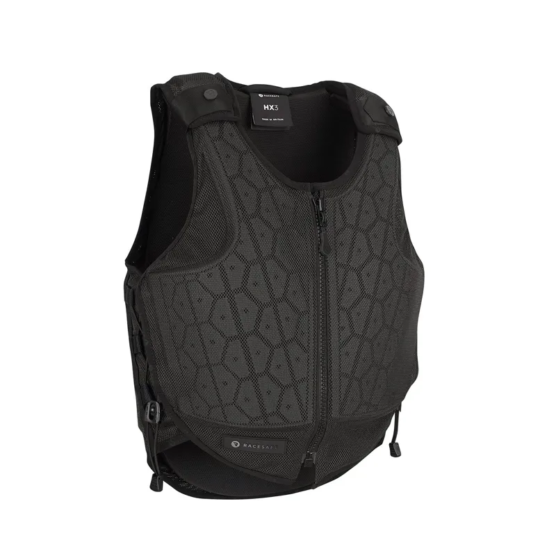Racesafe HX3 Adults Body Protector in Black