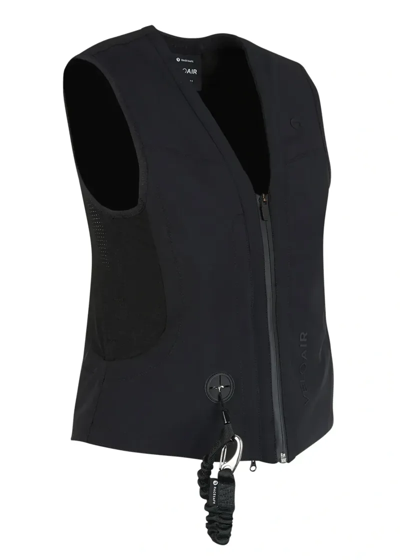 Racesafe VeloAir Air Jacket Young Rider in Black-2