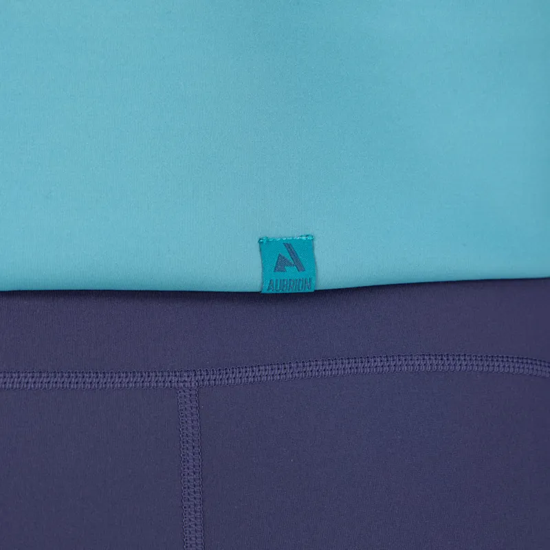 Aubrion React Quarter Zip Hoodie Ladies in Haze-3