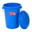Red Gorilla 50L Bin with Clip Lid in Blue