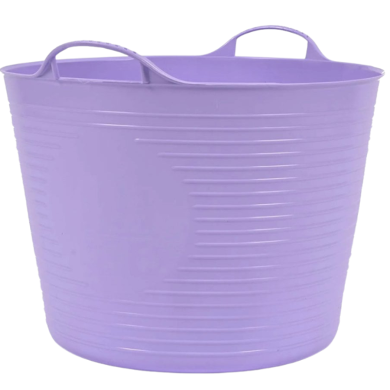 Red Gorilla Tubtrug Flexi Bucket Large in Soft Purple