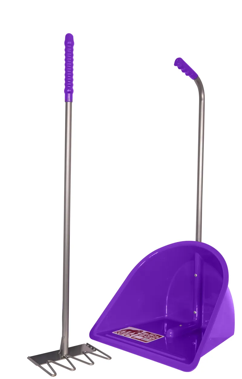 Red Gorilla Tidee and Rake Set in Purple