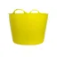 Red Gorilla Tub Flexi Large 38 Litres in Yellow