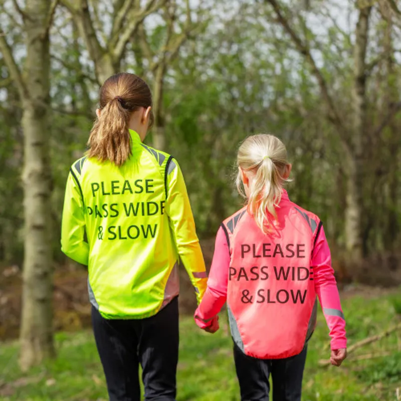 Hy Equestrian Reflector Gilet Kids in Yellow-7