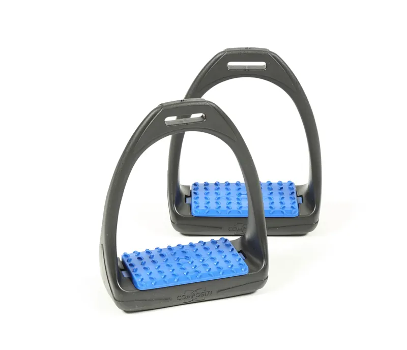 Compositi Reflex Stirrups in Royal Blue - WEB EXCLUSIVE