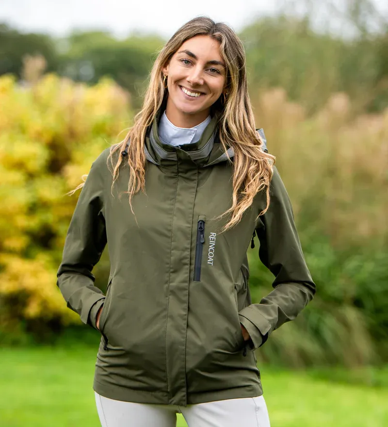 Reincoat Air Adults in Olive-2