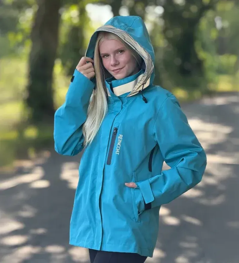 Reincoat Air Adults in Teal-4