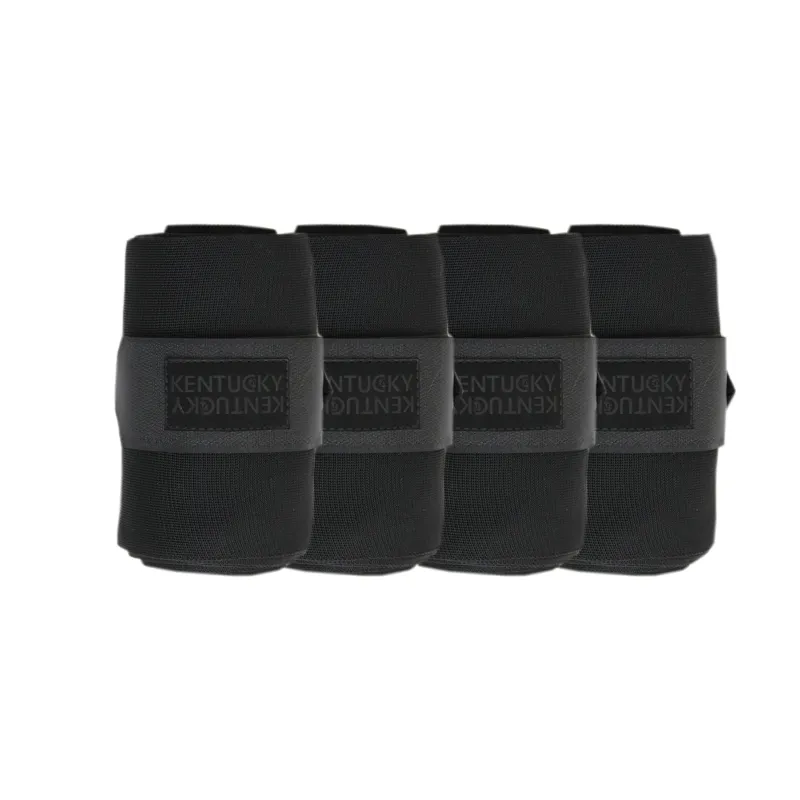 Kentucky Repellent Stable Bandages in Black