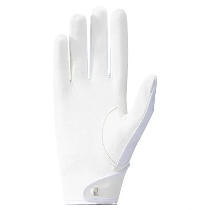 Roeckl Lillinoe Riding Gloves Ladies in White-2