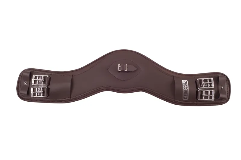 Prolite Performance Short Dressage Girth in Brown