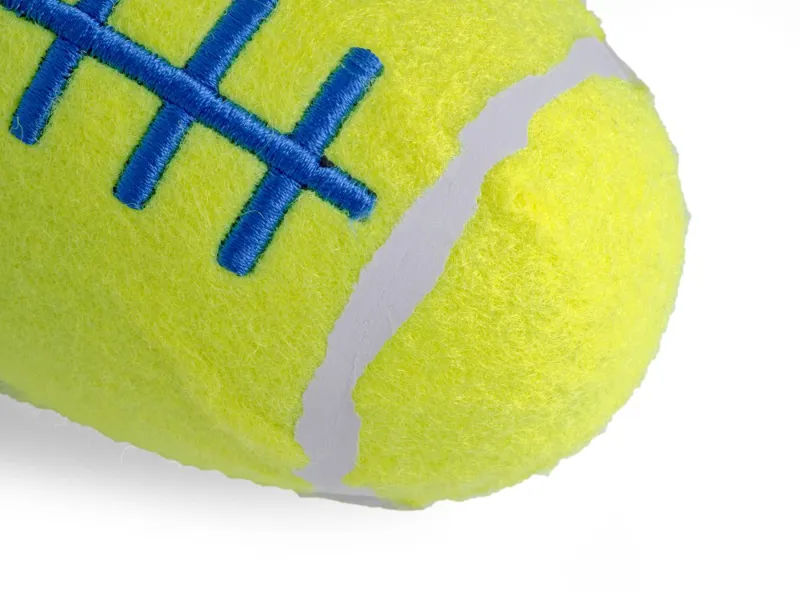 Petface Squeaky Rugby Tennis Ball Dog Toy-1