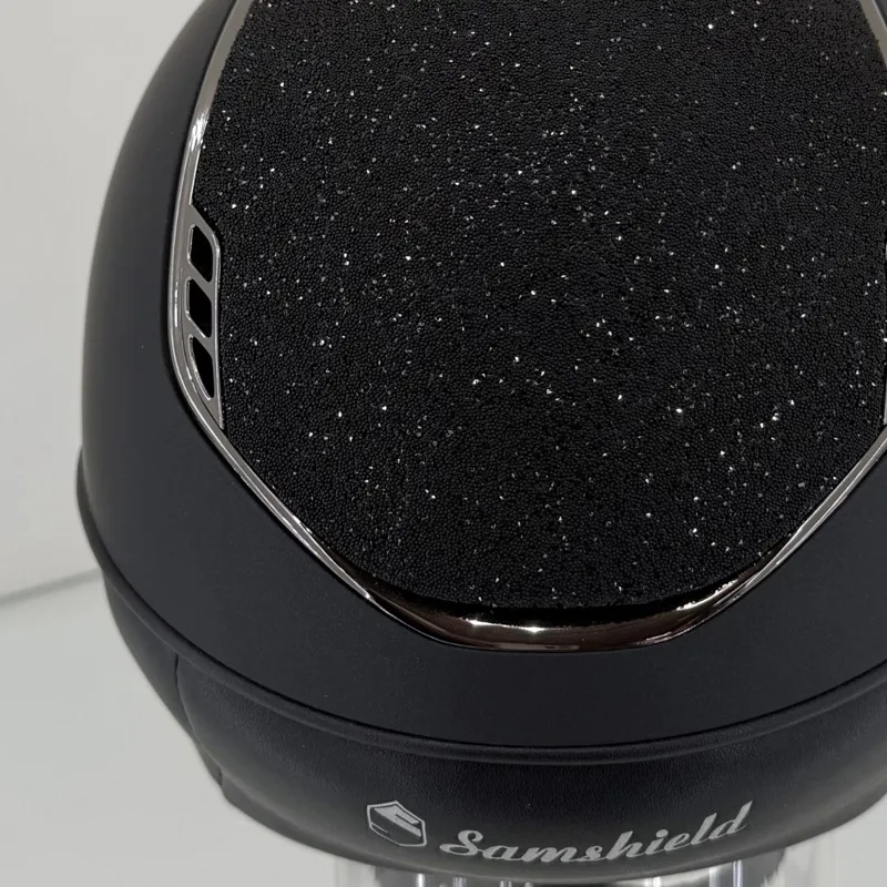 Samshield 2.0 Matt Black with Crystal Fabric Swarovski Black-3