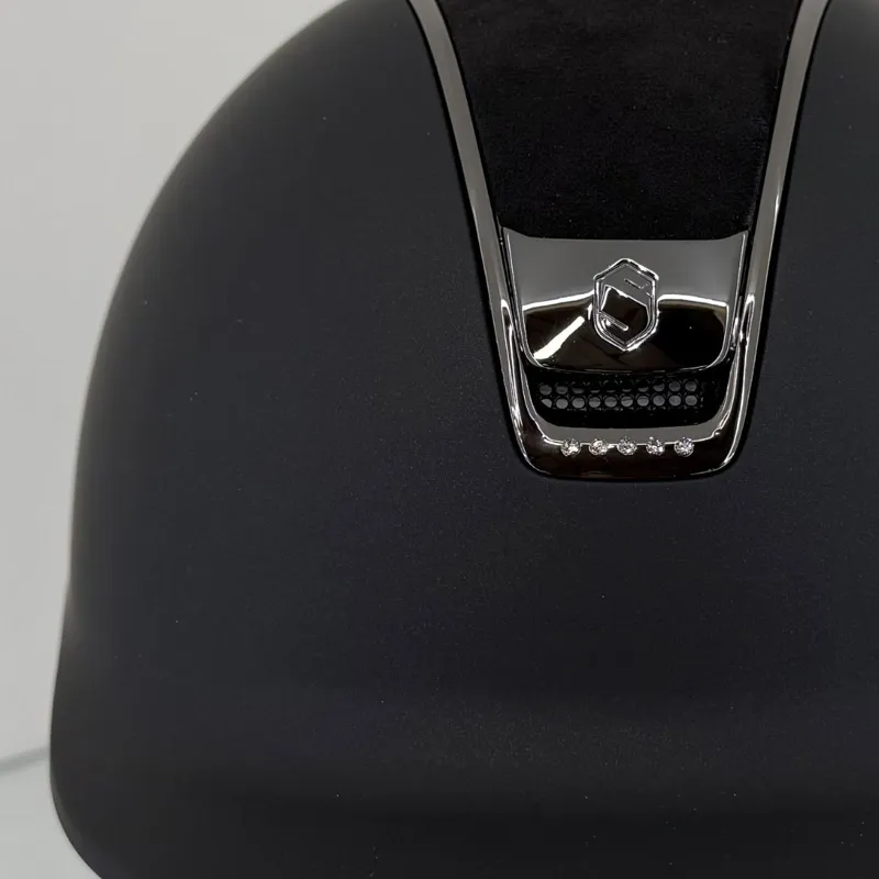 Samshield 2.0 Matt Black with Alcantara Black and 5 Swarovski Crystals-3