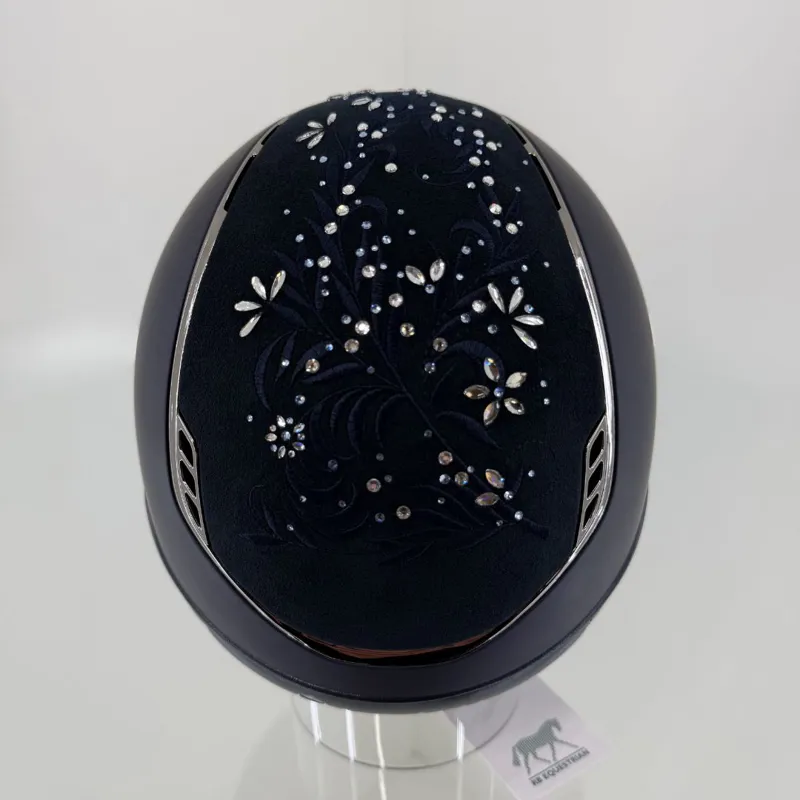 Samshield Miss 2.0 Matt Blue with Flower Swarovski Jewellery Blue-3