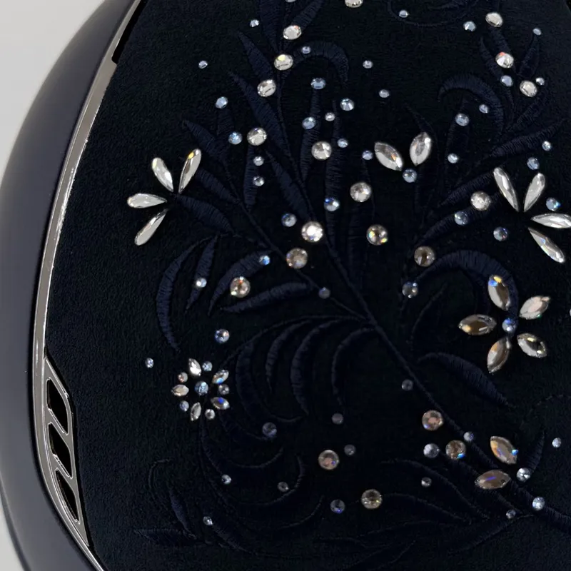 Samshield Miss 2.0 Matt Blue with Flower Swarovski Jewellery Blue-4