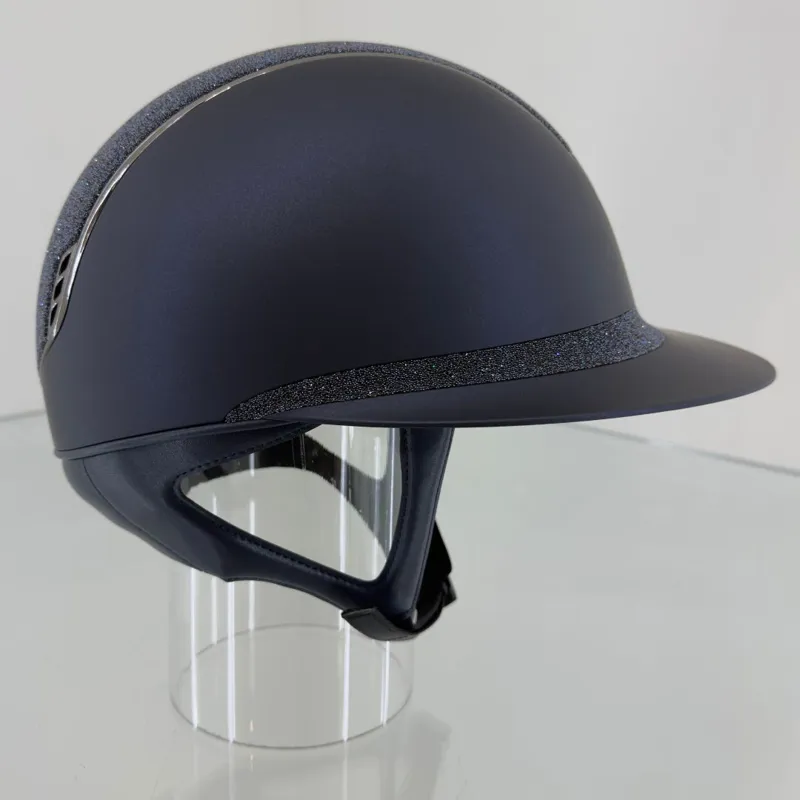 Samshield Miss 2.0 Matt Blue with Crystal Fabric Paradise Shine-2