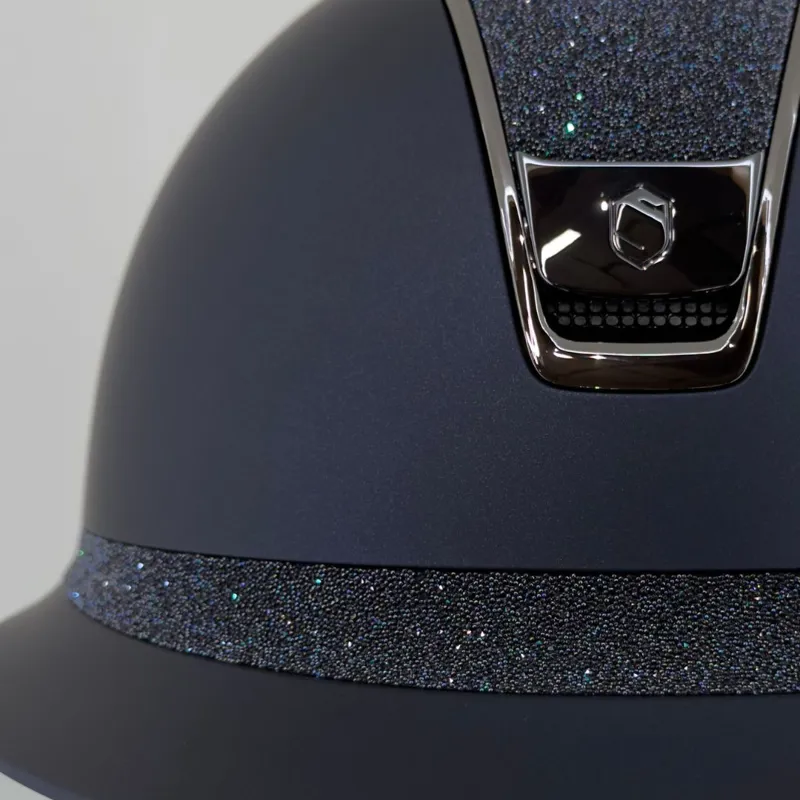 Samshield Miss 2.0 Matt Blue with Crystal Fabric Paradise Shine-4