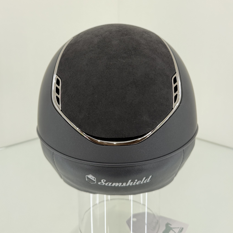 Samshield Miss 2.0 Matt Black with Alcantara Black and 5 Swarovski Crystals-4