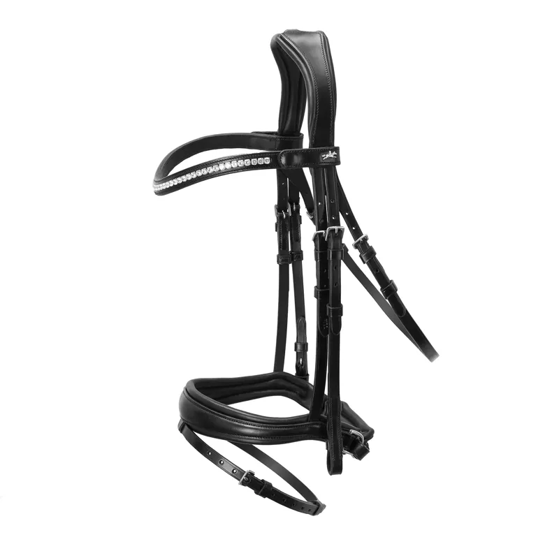 Schockemohle Charlston Flash Bridle in Black