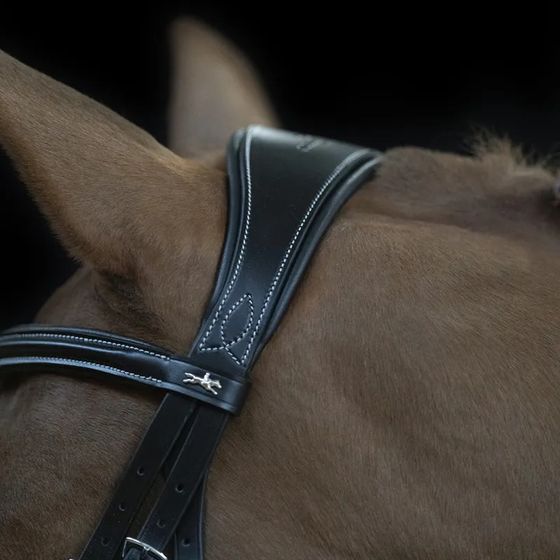 Schockemohle Monza F Bridle in Black-5