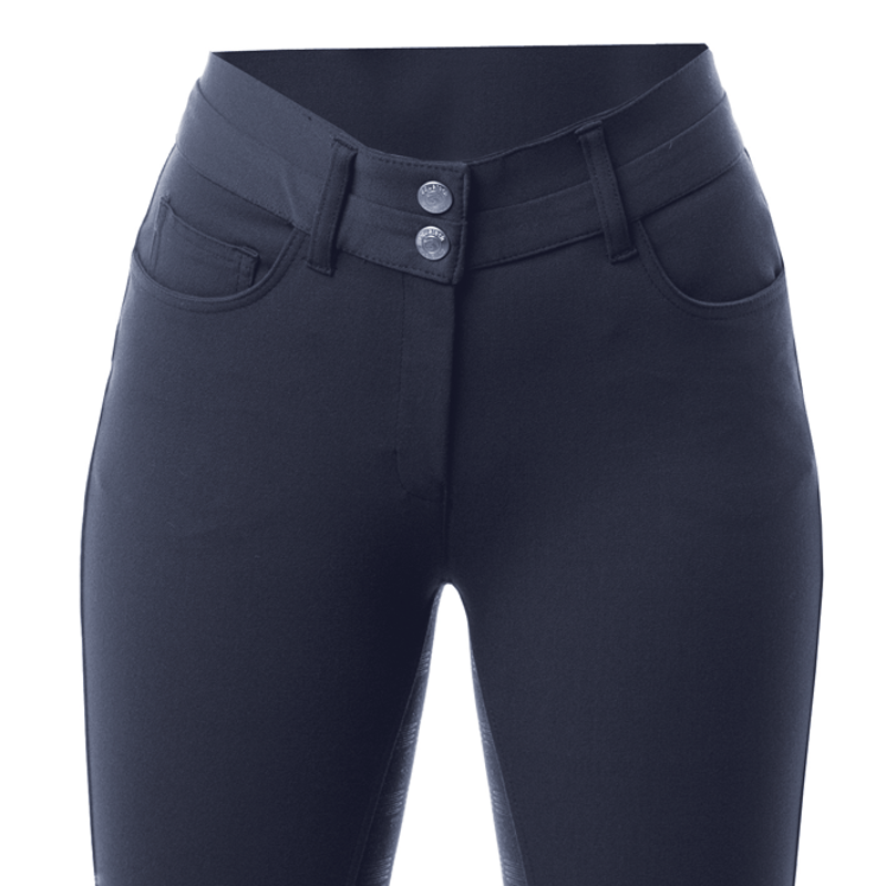 Equetech Shaper Breeches Ladies in Navy-3