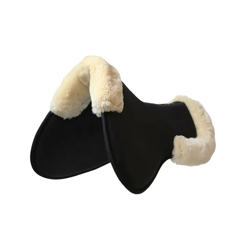 Kentucky Sheepskin Anatomic Half Pad Absorb in Black and Natural-1