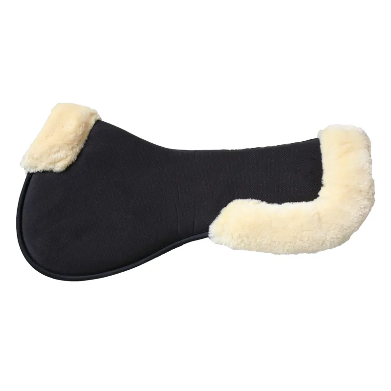 Kentucky Sheepskin Anatomic Half Pad Absorb in Black and Natural