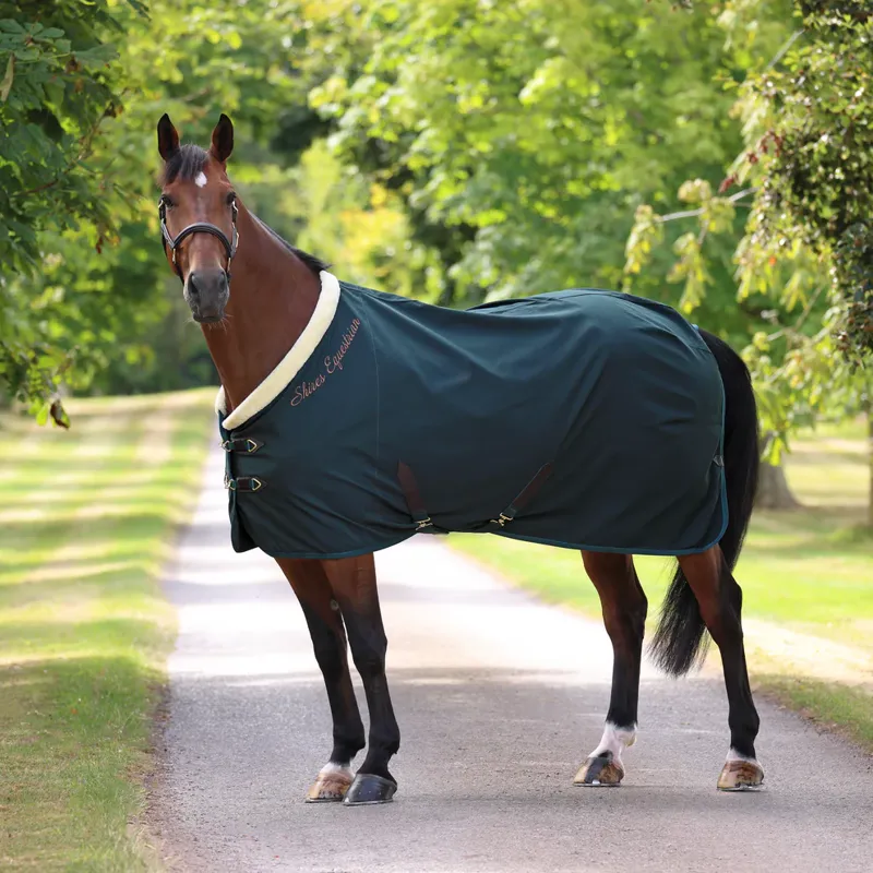 Shires Deluxe Stable Sheet in Green