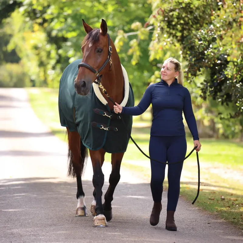 Shires Deluxe Stable Sheet in Green-2