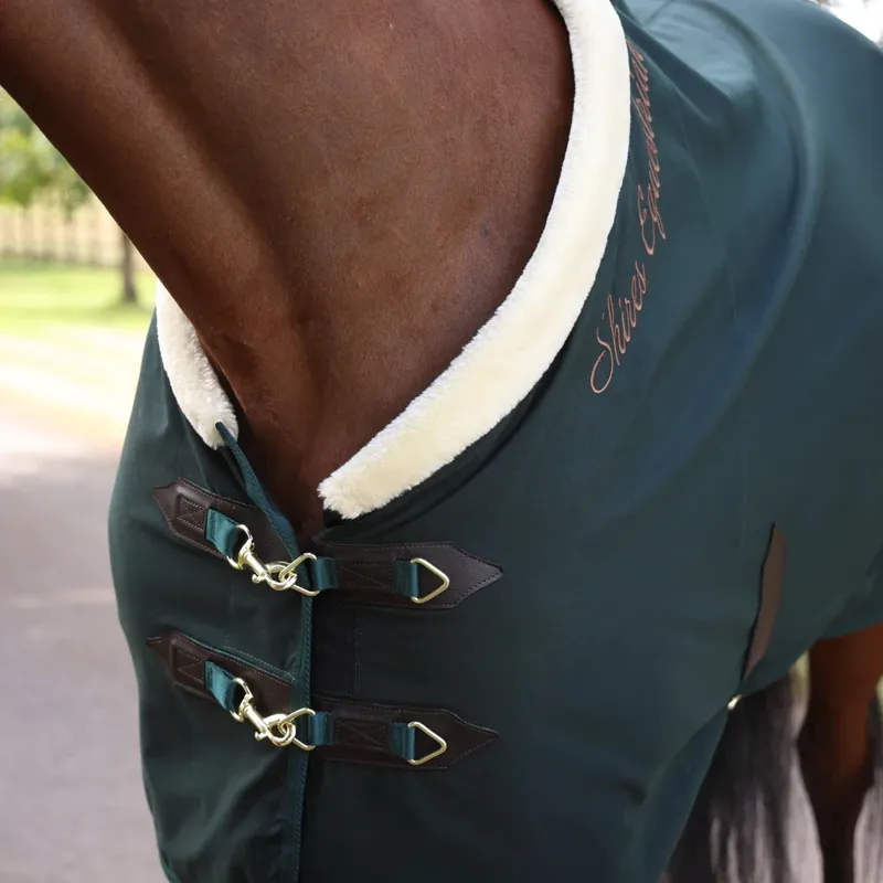 Shires Deluxe Stable Sheet in Green-3