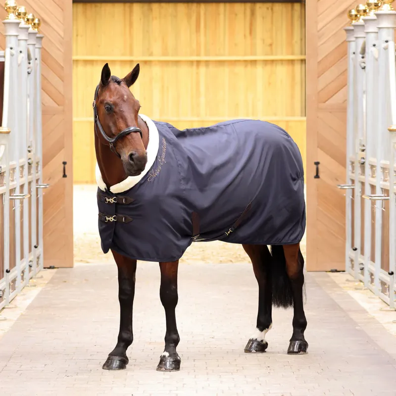 Shires Deluxe Stable Sheet in Navy
