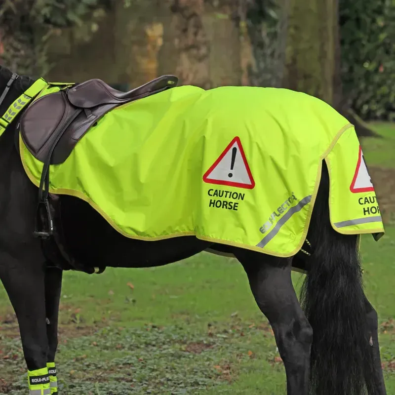 EQUI-FLECTOR Waterproof Exercise Sheet in Yellow