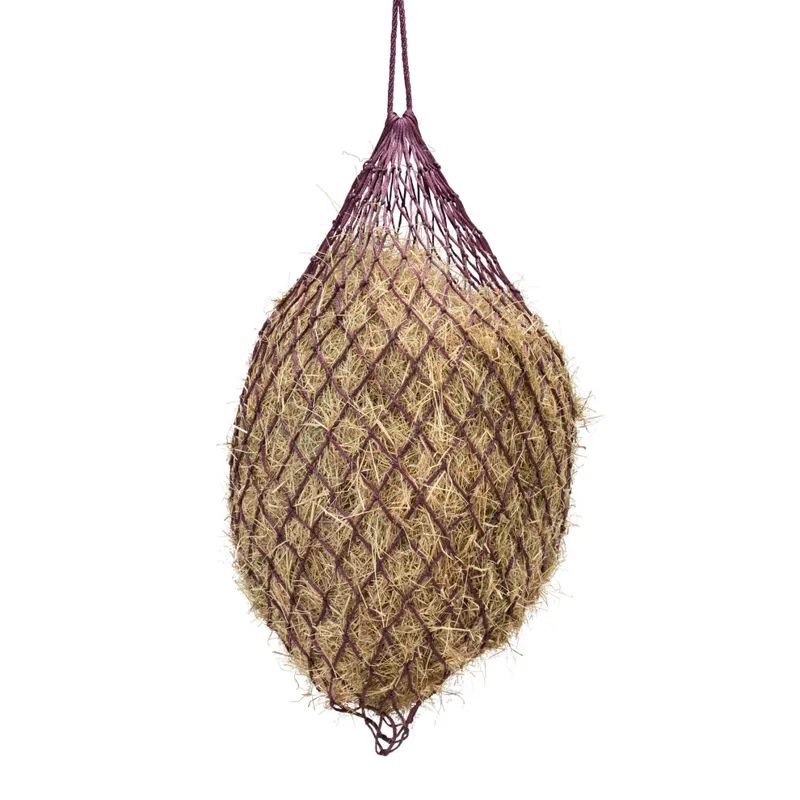 Shires Haylage Net in Burgundy