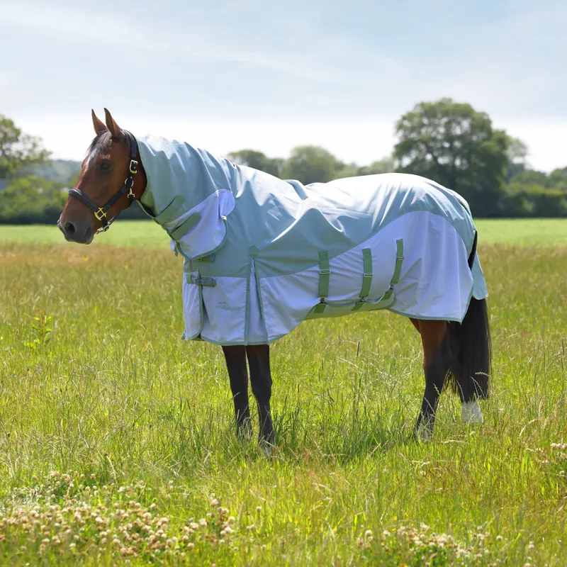 Shires Highlander Plus Waterproof Fly Rug in Sage