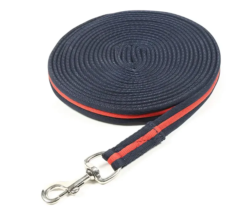 ARMA Cushion Web Lunge Line in Navy and Red