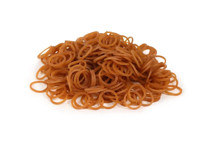 Shires EZI-GROOM Plaiting Bands Tub in Brown - WEB EXCLUSIVE