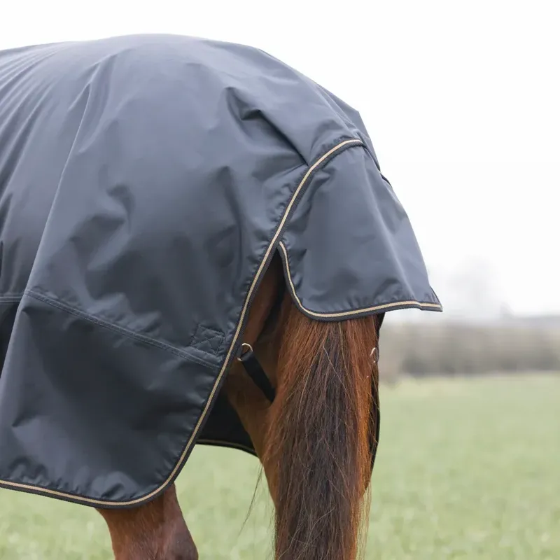 Shires Typhoon Combo Turnout Rug 50g in Black-6