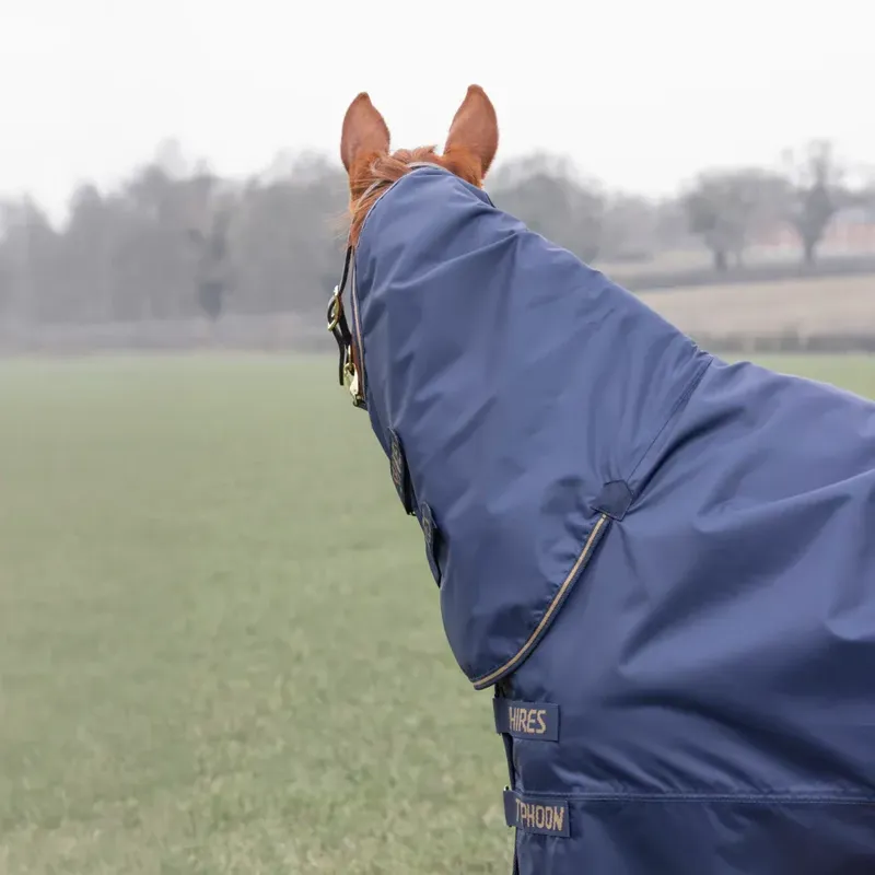 Shires Typhoon Lite 0g Combo Turnout Rug in Navy-3