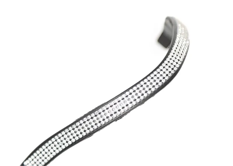 Velociti GARA Small Diamante Browband in Black