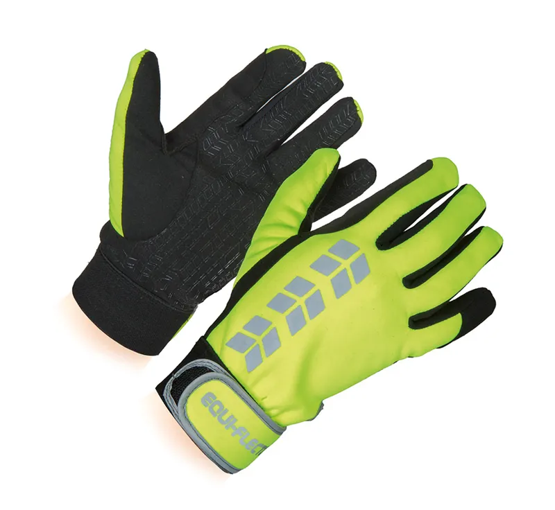 EQUI-FLECTOR Riding Gloves in Yellow