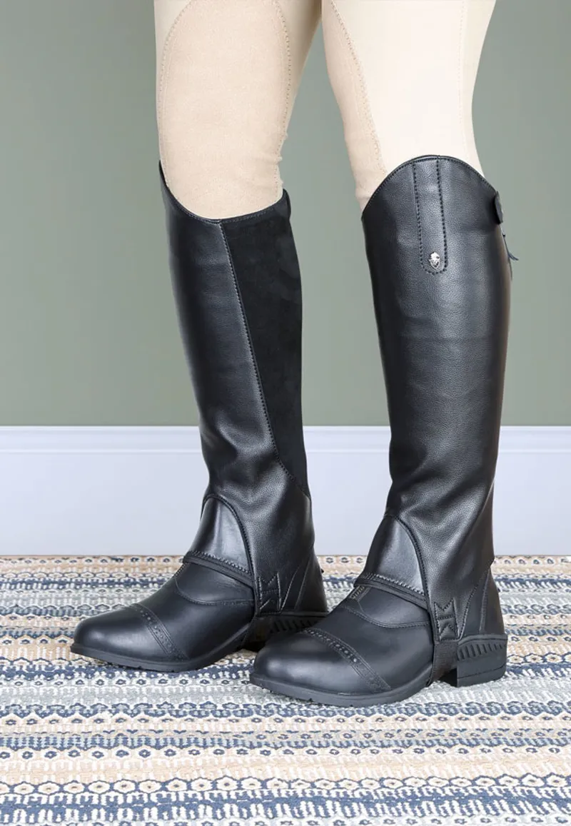 Moretta Synthetic Gaiters Childs in Black