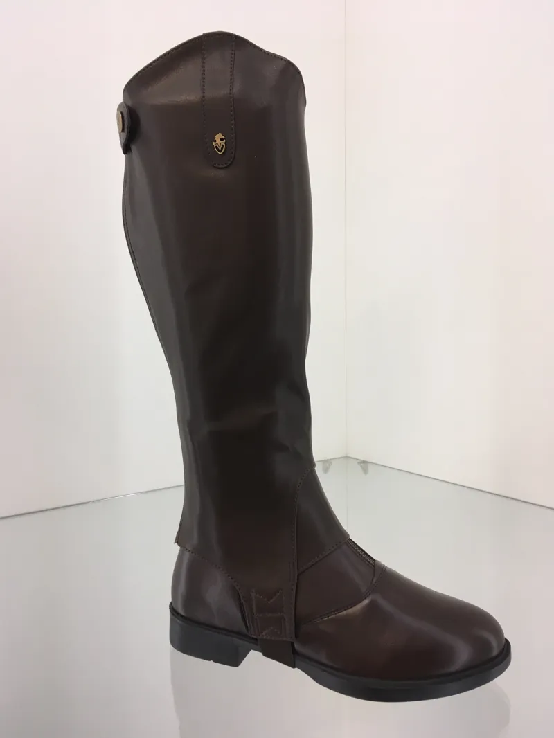 Moretta Synthetic Gaiters Childs in Black-1