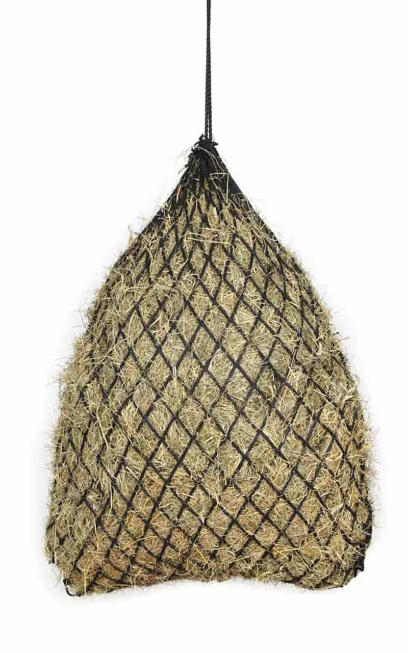 Shires Soft Mesh Haylage Net 2 inch Holes in Black