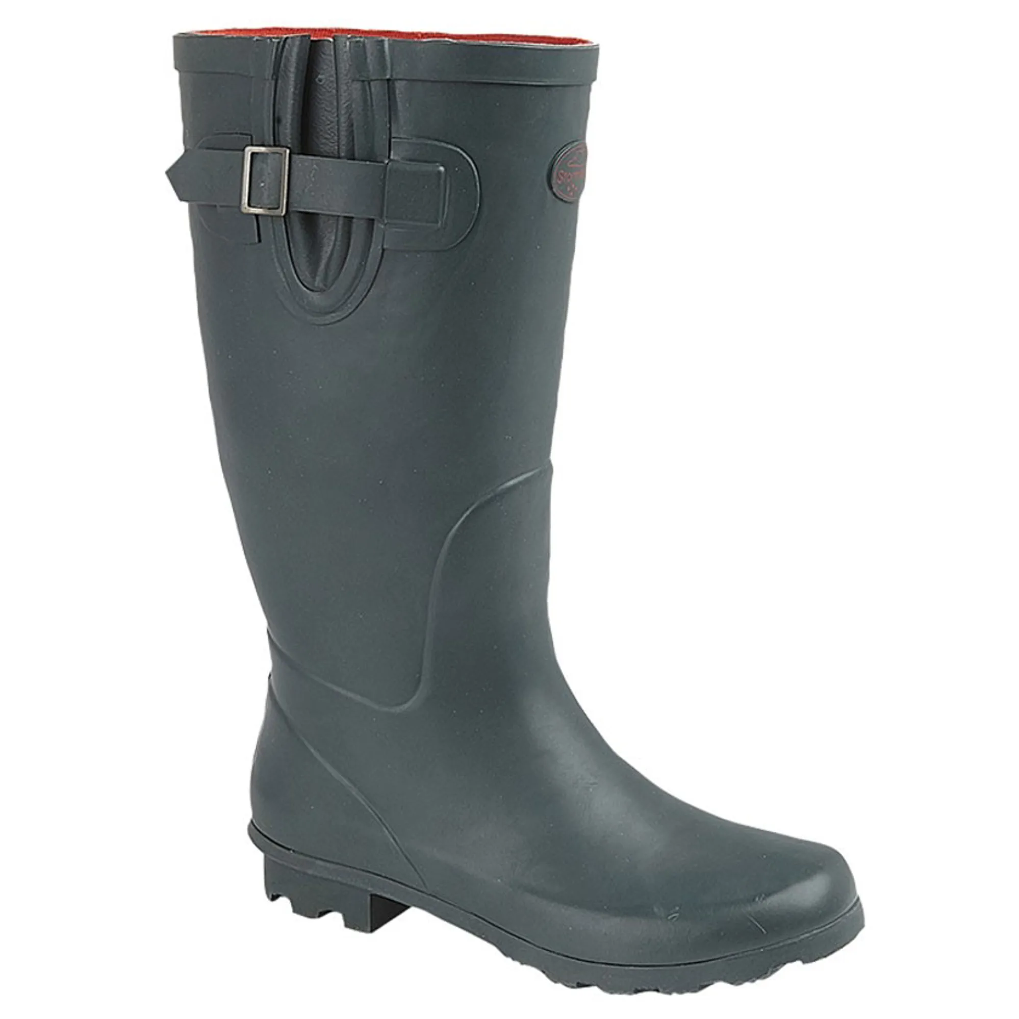 Stormwells Wide Wellington Boots in Green