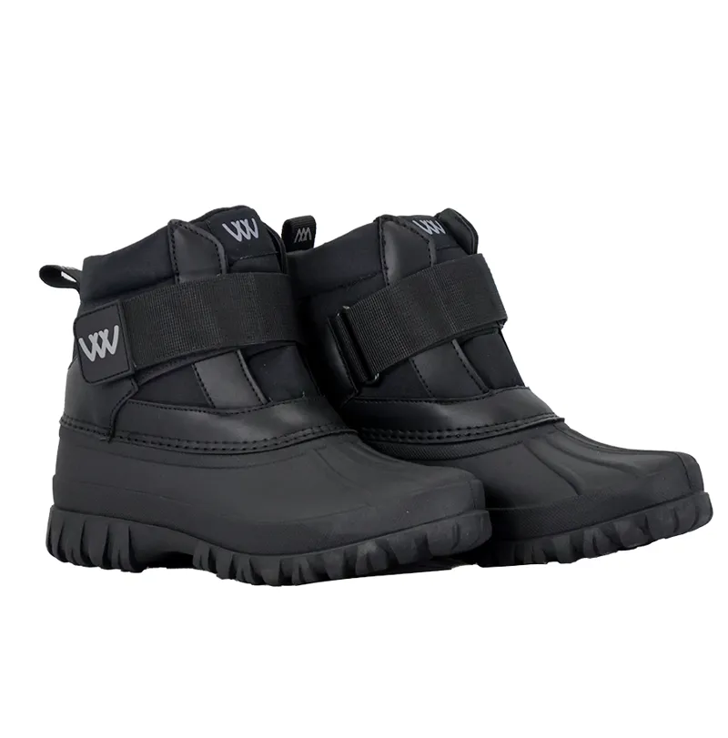 Woof Wear Short Yard Boot Junior in Black-1