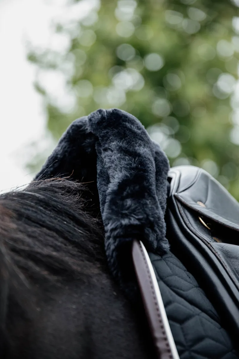 Kentucky Skin Friendly Dressage Saddle Pad in Black-3
