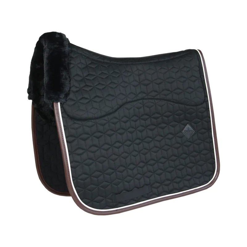 Kentucky Skin Friendly Dressage Saddle Pad in Black
