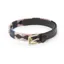 Aubrion Drover Skinny Polo Belt in Pink and Navy