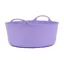 Red Gorilla Tubtrug Small Shallow Bucket in Soft Purple
